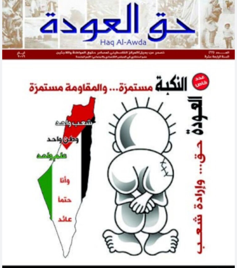 Read more about the article حق العودة في القانون الدولي والقرارات الدولية